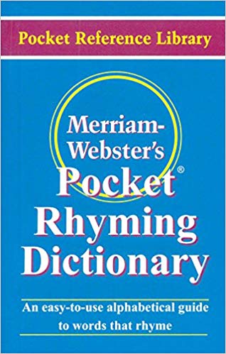 Goyal Saab Merriam Websters Mini Pocket Rhyming Dictionary